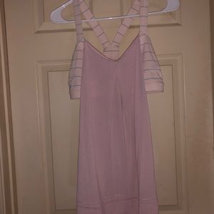 Pink Lululemon Tank Top